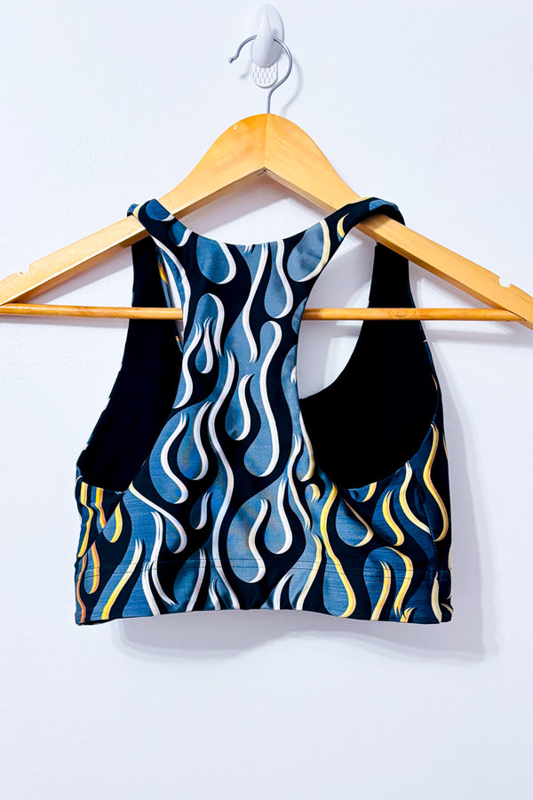 Brassière de sport à motifs x TORCH’D* seconde main - Terez- La Penderie du Paradis