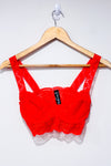 Bralette avec armature rouge en dentelle (m)-Autres-La Penderie du Paradis 🕊