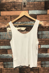 Camisole de sport blanche côtelée (xl) seconde main Joe Fresh 