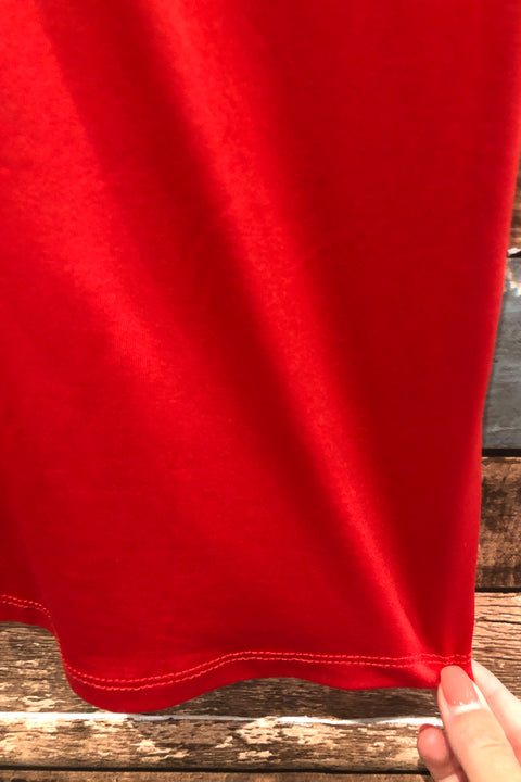 Camisole rouge avec dentelle (xs) seconde main Tag   