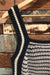 Camisole ample bleue et blanche en tricot (m) seconde main Simons   