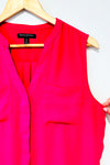 Haut sans manche fuchsia (m) seconde main Banana Republic 