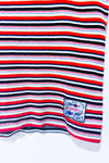 Navy and red striped tank top (m)