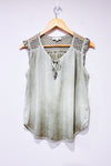 Camisole vert pâle délavée (s)-Marie Claire-La Penderie du Paradis 🕊