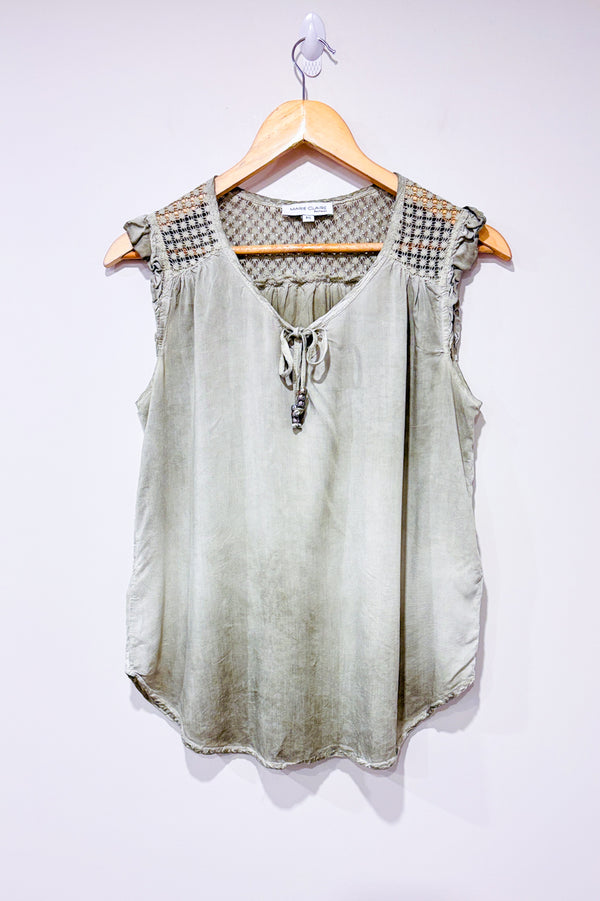 Camisole vert pâle délavée (s)-Marie Claire-La Penderie du Paradis 🕊