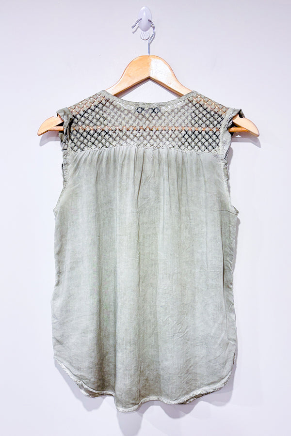 Camisole vert pâle délavée (s)-Marie Claire-La Penderie du Paradis 🕊