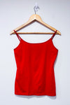 Basic red tank top (l)