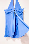 Camisole bleue ouverte devant (m)-La Vie en Rose-La Penderie du Paradis 🕊