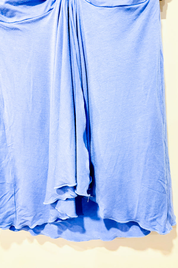 Camisole bleue ouverte devant (m)-La Vie en Rose-La Penderie du Paradis 🕊