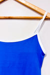 Camisole courte bleue et blanche (m)-Ardene-La Penderie du Paradis 🕊