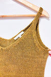 Camisole brune en tricot (xs)-Max Cocos-La Penderie du Paradis 🕊