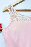 Camisole rose dos en dentelle (s)-Reitmans-La Penderie du Paradis 🕊