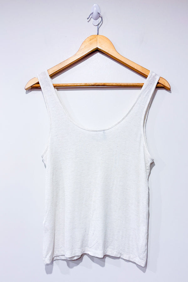 Camisole beige côtelée (s)-Simons-La Penderie du Paradis 🕊
