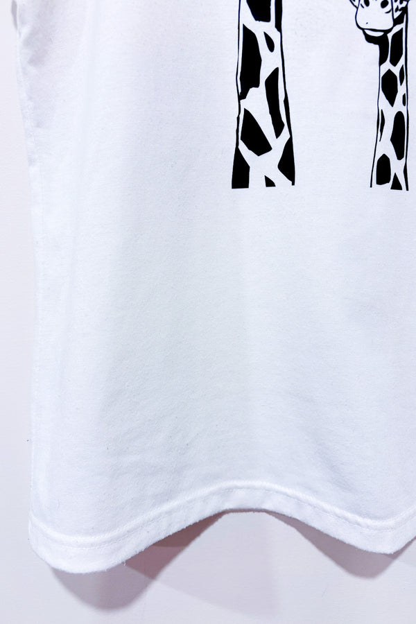 Camisole blanche avec girafes (s)-SHEIN-La Penderie du Paradis 🕊