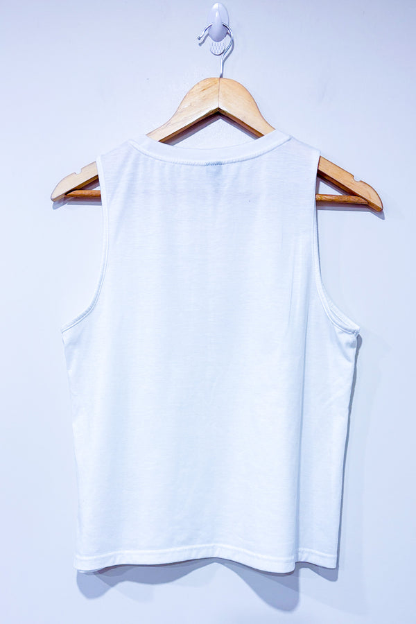 Camisole blanche avec girafes (s)-SHEIN-La Penderie du Paradis 🕊