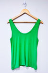Camisole verte (s)-Mango-La Penderie du Paradis 🕊
