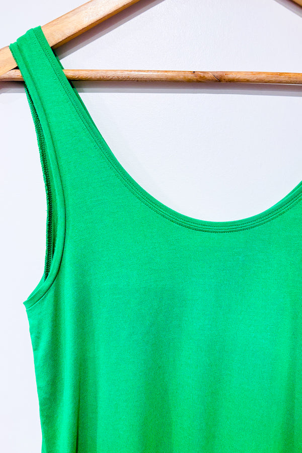 Camisole verte (s)-Mango-La Penderie du Paradis 🕊