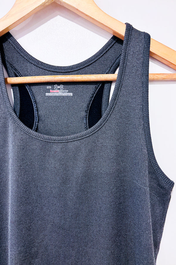 Camisole grise côtelée (m)-Under Armour-La Penderie du Paradis 🕊
