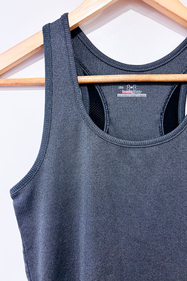 Camisole grise côtelée (m)-Under Armour-La Penderie du Paradis 🕊