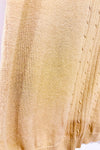 Débardeur vintage taupe en tricot à col haut (l)-Grenier-La Penderie du Paradis 🕊