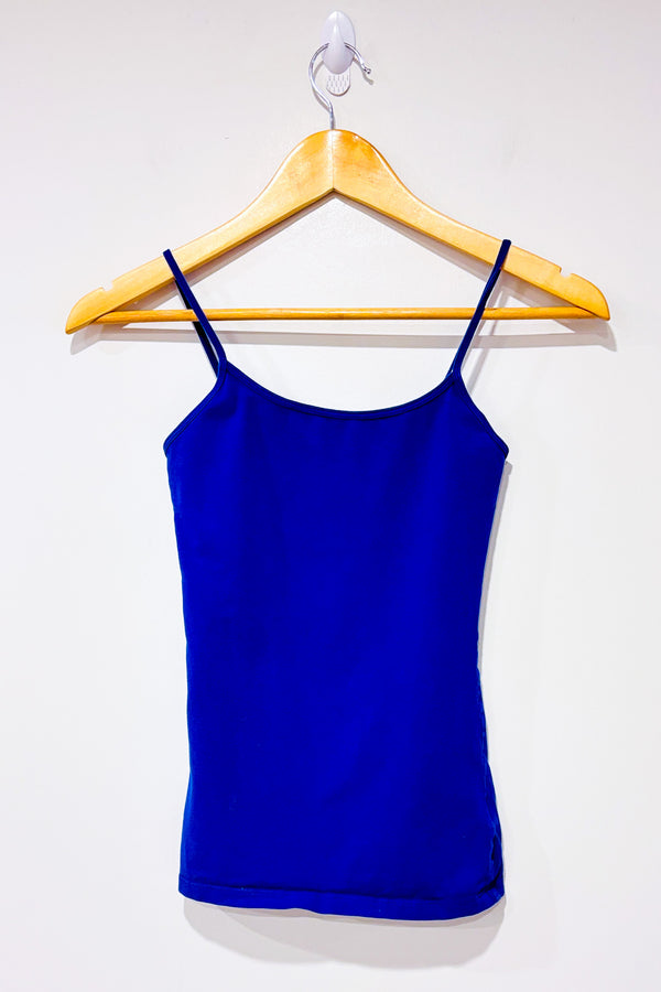 Camisole basic indigo (s) seconde main - Forever21- La Penderie du Paradis