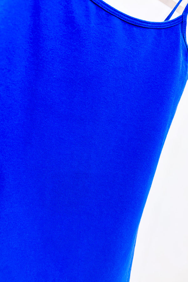 Camisole basic indigo (s) seconde main - Forever21- La Penderie du Paradis