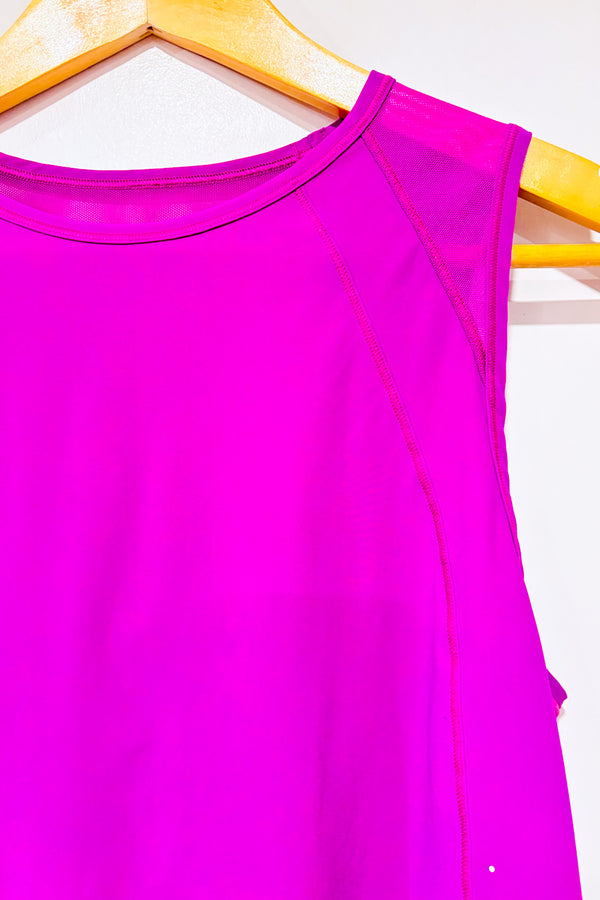 Camisole Sculpt coupée mauve* seconde main - Lululemon- La Penderie du Paradis