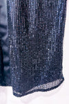 Camisole noire à paillettes seconde main - Lausie- La Penderie du Paradis