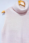 Tunique crème en tricot à col roulé* seconde main - Lolë- La Penderie du Paradis