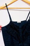 Camisole noire et grise avec dentelle seconde main - Ardene- La Penderie du Paradis