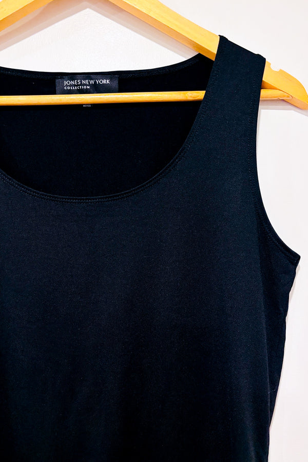 Camisole noire basique seconde main - Jones New York- La Penderie du Paradis