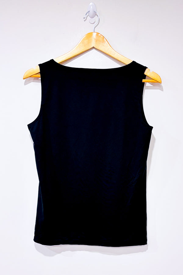Camisole noire basique seconde main - Jones New York- La Penderie du Paradis