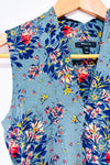 Camisole verte fleurie seconde main - RW&CO.- La Penderie du Paradis