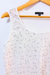 Camisole crème à paillettes seconde main - Proportion Petite / Conrad C- La Penderie du Paradis