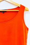 Camisole basique orange seconde main - Jones New York- La Penderie du Paradis