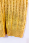 Camisole beige en tricot avec anneau écaille seconde main - Hippie Rose- La Penderie du Paradis