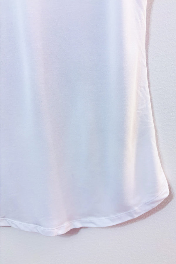 Camisole blanche basique seconde main - Mode Maca- La Penderie du Paradis