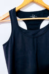 Camisole de sport noire dos nageur seconde main - Paradox- La Penderie du Paradis