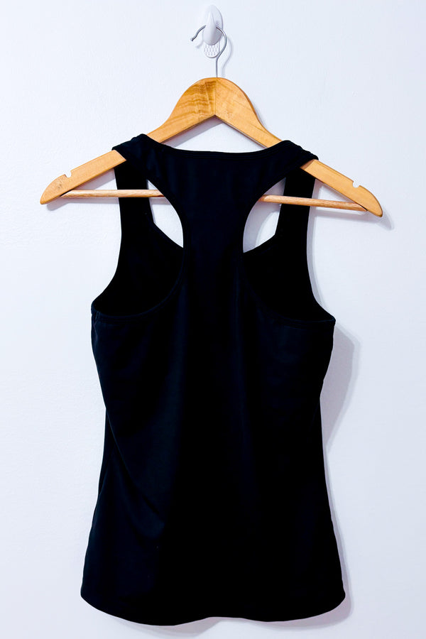 Camisole de sport noire dos nageur seconde main - Paradox- La Penderie du Paradis