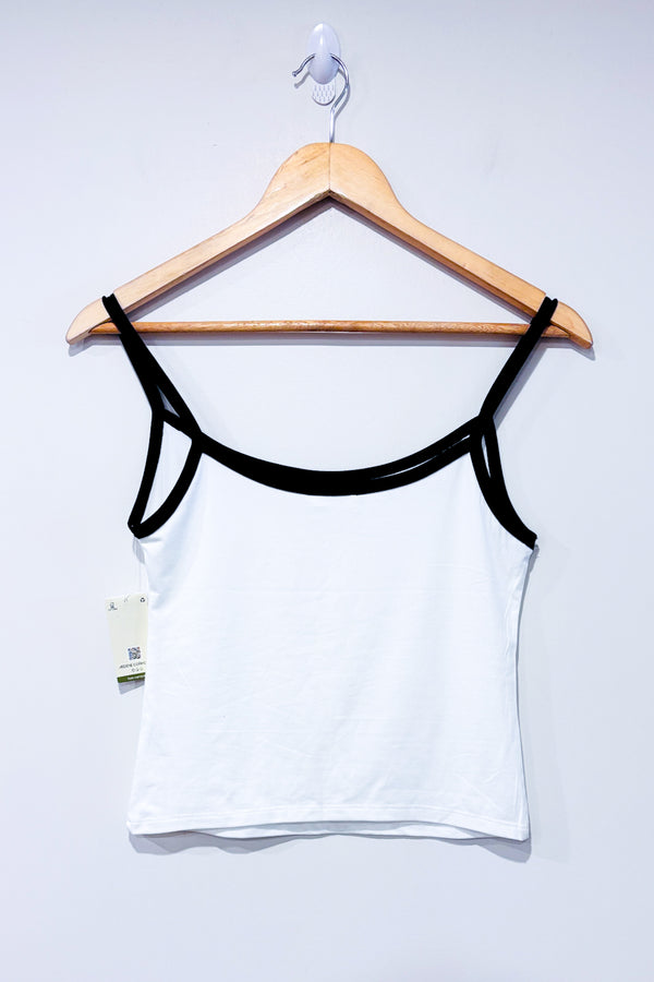 Camisole courte blanche et noire (m)-Ardene-La Penderie du Paradis 🕊