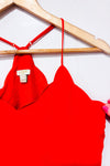 Camisole dentelée orangé (xs)-J. Crew-La Penderie du Paradis 🕊