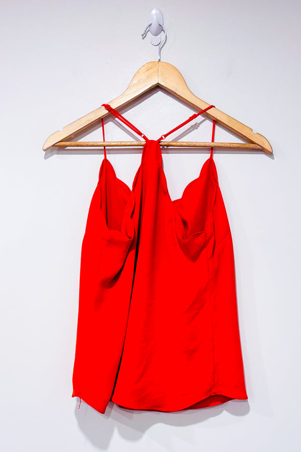 Camisole dentelée orangé (xs)-J. Crew-La Penderie du Paradis 🕊