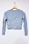 Cardigan court gris côtelé (xs)-Old Navy-La Penderie du Paradis 🕊