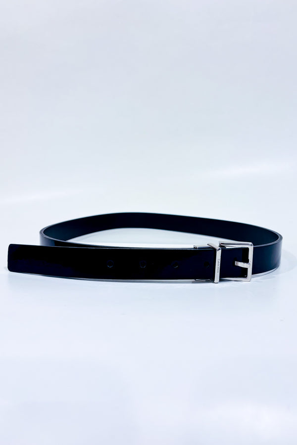 Ceinture noire faux cuir vernis (s)*-Calvin Klein-La Penderie du Paradis 🕊