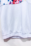 Chandail crewneck mauve très pâle fleuri (l)-SHEIN-La Penderie du Paradis 🕊