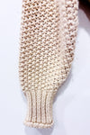 Chandail en tricot rose pâle à col roulé (xs)-H&M-La Penderie du Paradis 🕊