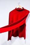 Chandail rouge basic à col roulé (xl)-SHEIN-La Penderie du Paradis 🕊