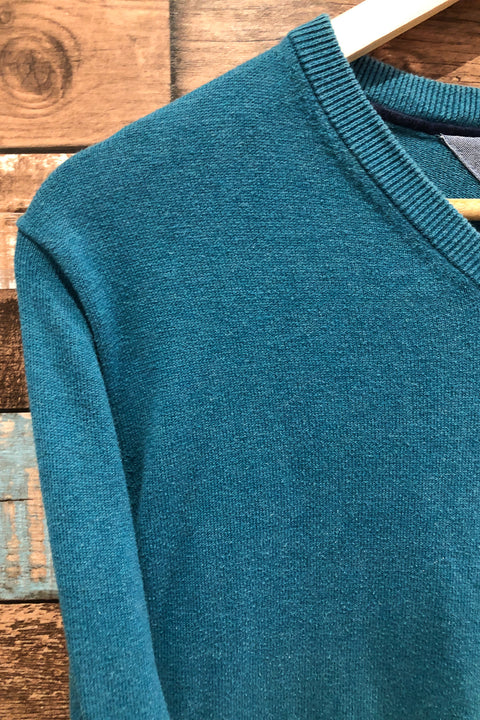 Chandail turquoise (s) - Homme seconde main Tommy Hilfiger   