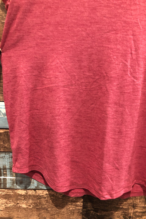 T-shirt de sport rose chamoiré (l) seconde main Reitmans   