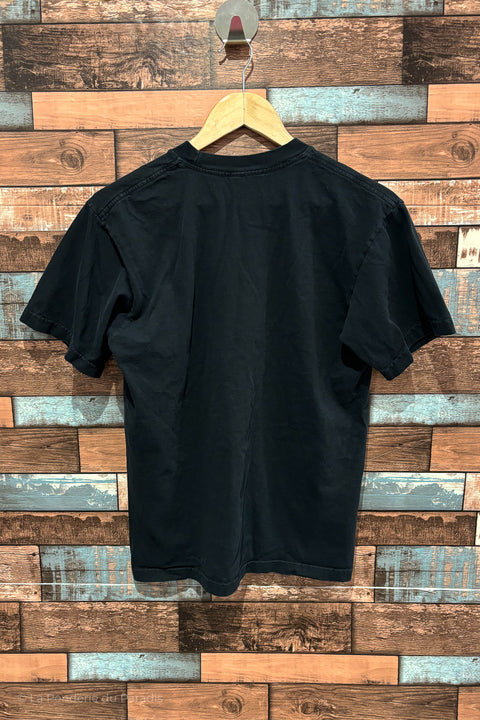 T-shirt noir ''comme des salauds'' (s) seconde main LA Jet Society   